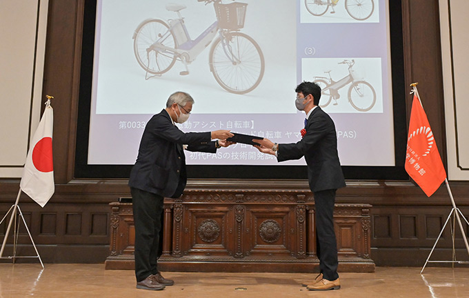 電動アシスト自転車「PAS」が国立科学博物館の未来技術遺産に登録
