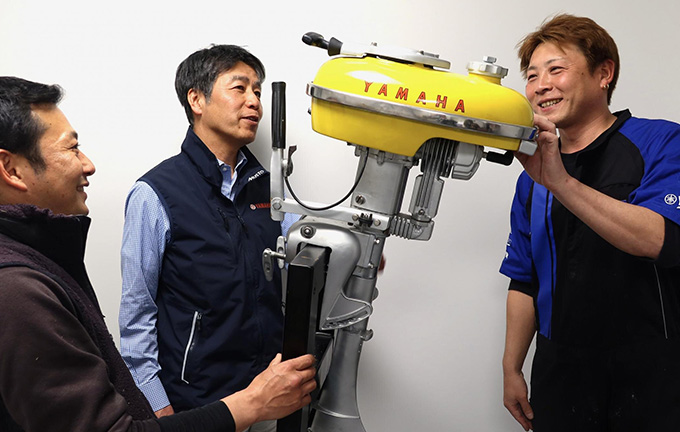 ヤマハ船外機の信頼性の礎「幻の黄帽子」を62年ぶりに復元
