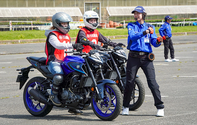 MT-25に乗って基本を学ぼう！ ビギナー＆リターンライダーにおすすめ「ヤマハ バイクレッスン」