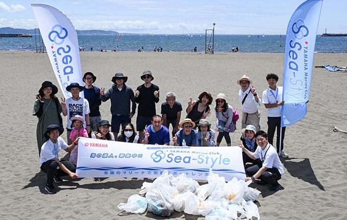 シースタイル・ビーチクリーン活動2025 in 片瀬東浜海水浴場