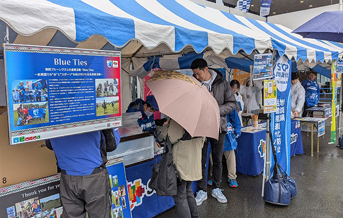 スポーツ用品を新興国の人々へ―3月28日コベルコ神戸スティーラーズ戦で寄付を募ります