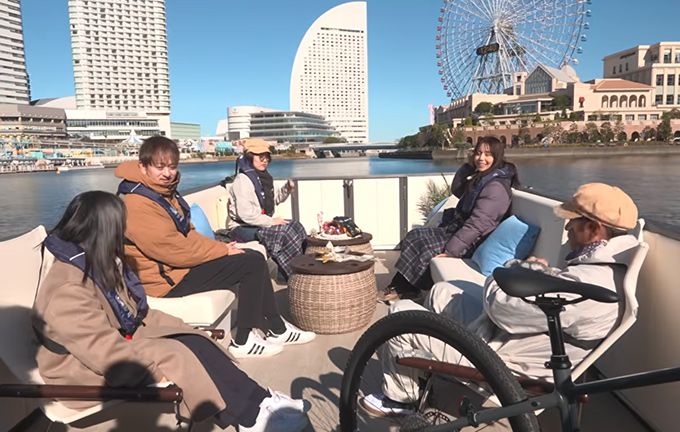 【動画】静かに、優雅に。みなとみらいを海上から楽しむクルーズ体験|横浜 e-Float Terrace
