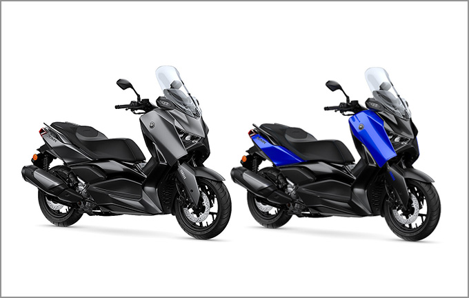 スポーツスクーター「XMAX ABS」新色発売～MAXシリーズを象徴する"マットダークグレー"と、スポーティな"ブルー"を採用～